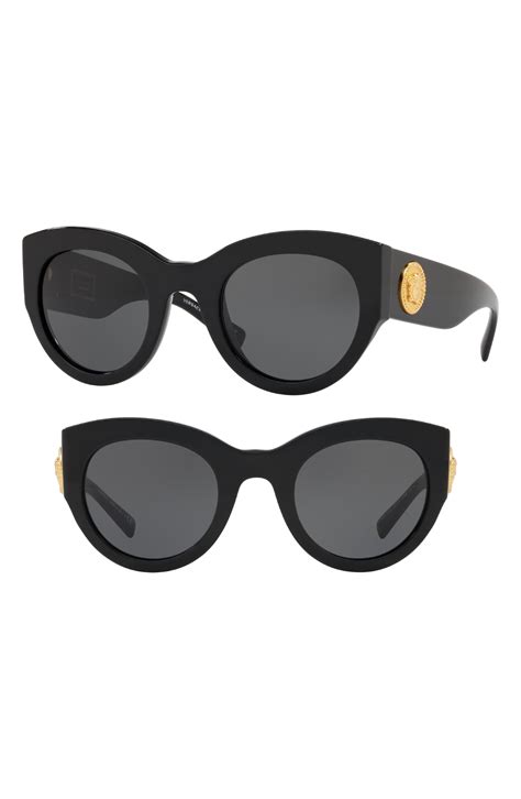 tribute 51mm cat eye sunglasses versace|Versace 51MM Cat Eye Sunglasses on SALE .